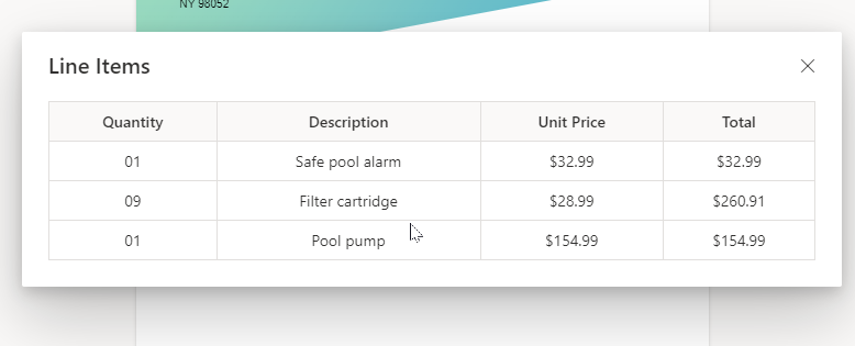 AI-Builder-Quick-Test-Table