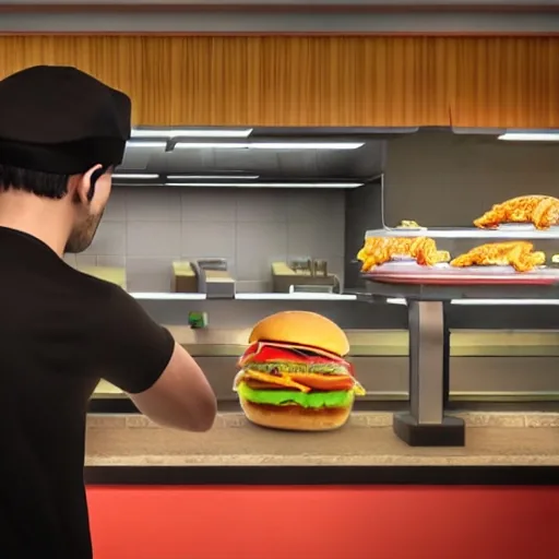 AI image of really weird humans