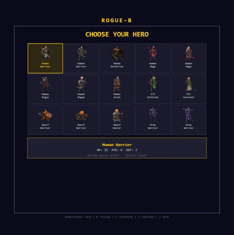 Gloomstep Dungeon: A Rogue-like Game By Barret Blake and Claude