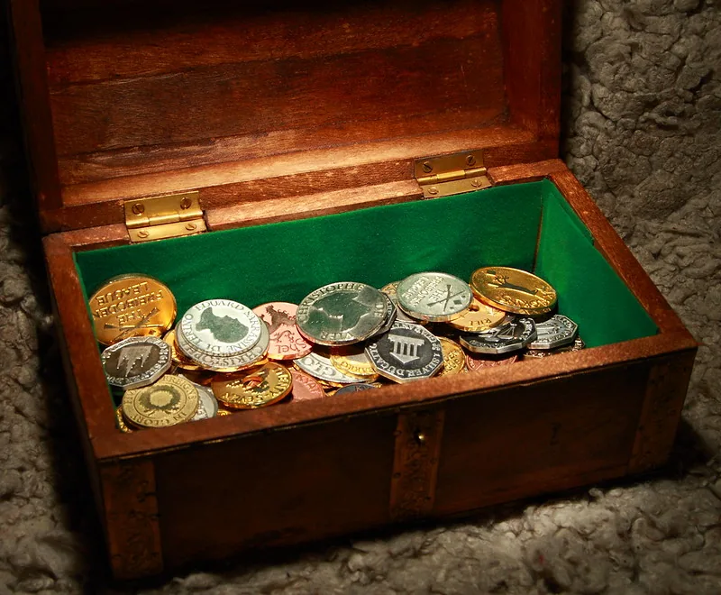 A treasure chest